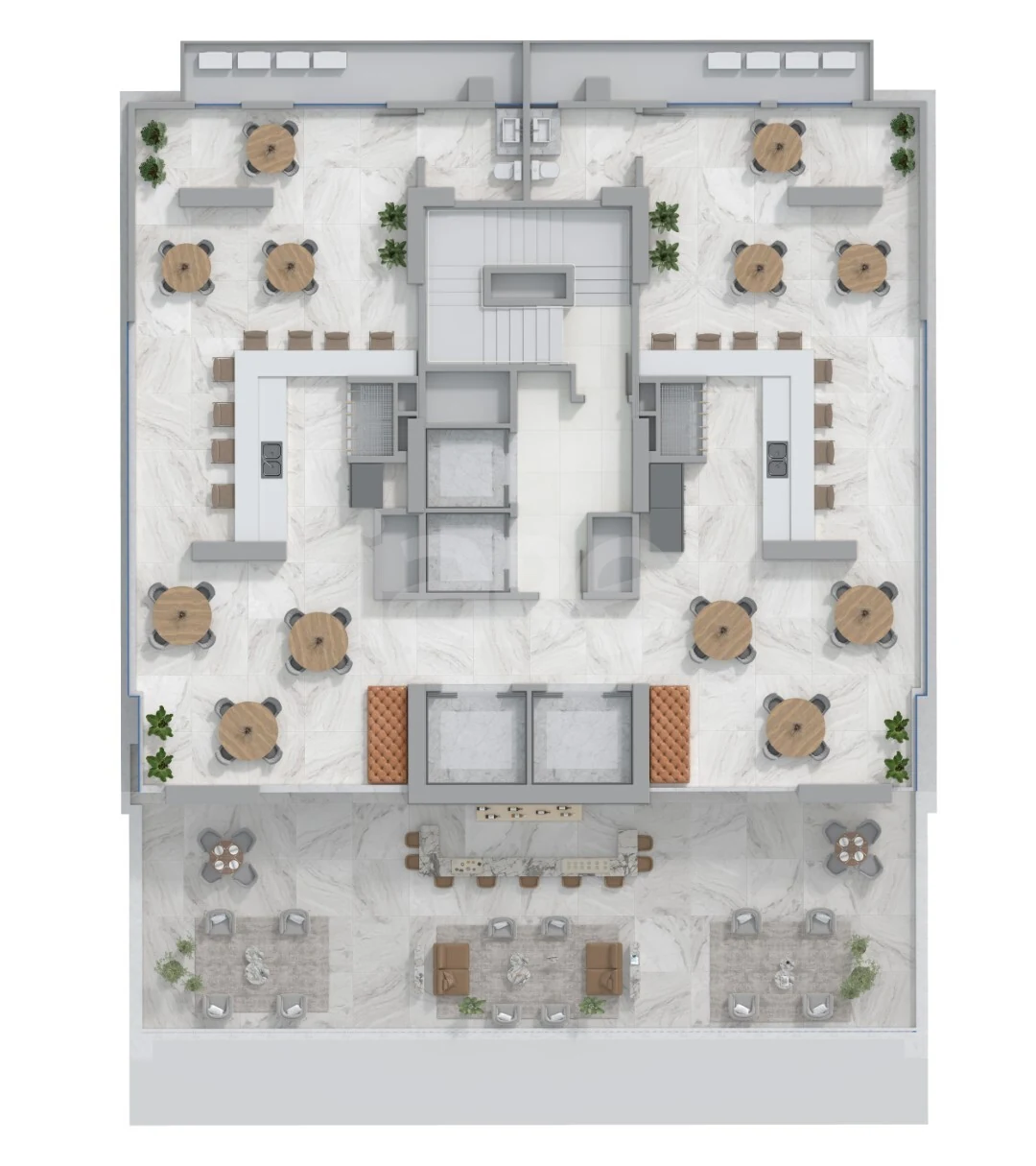 Planta — Pavimento rooftop 2