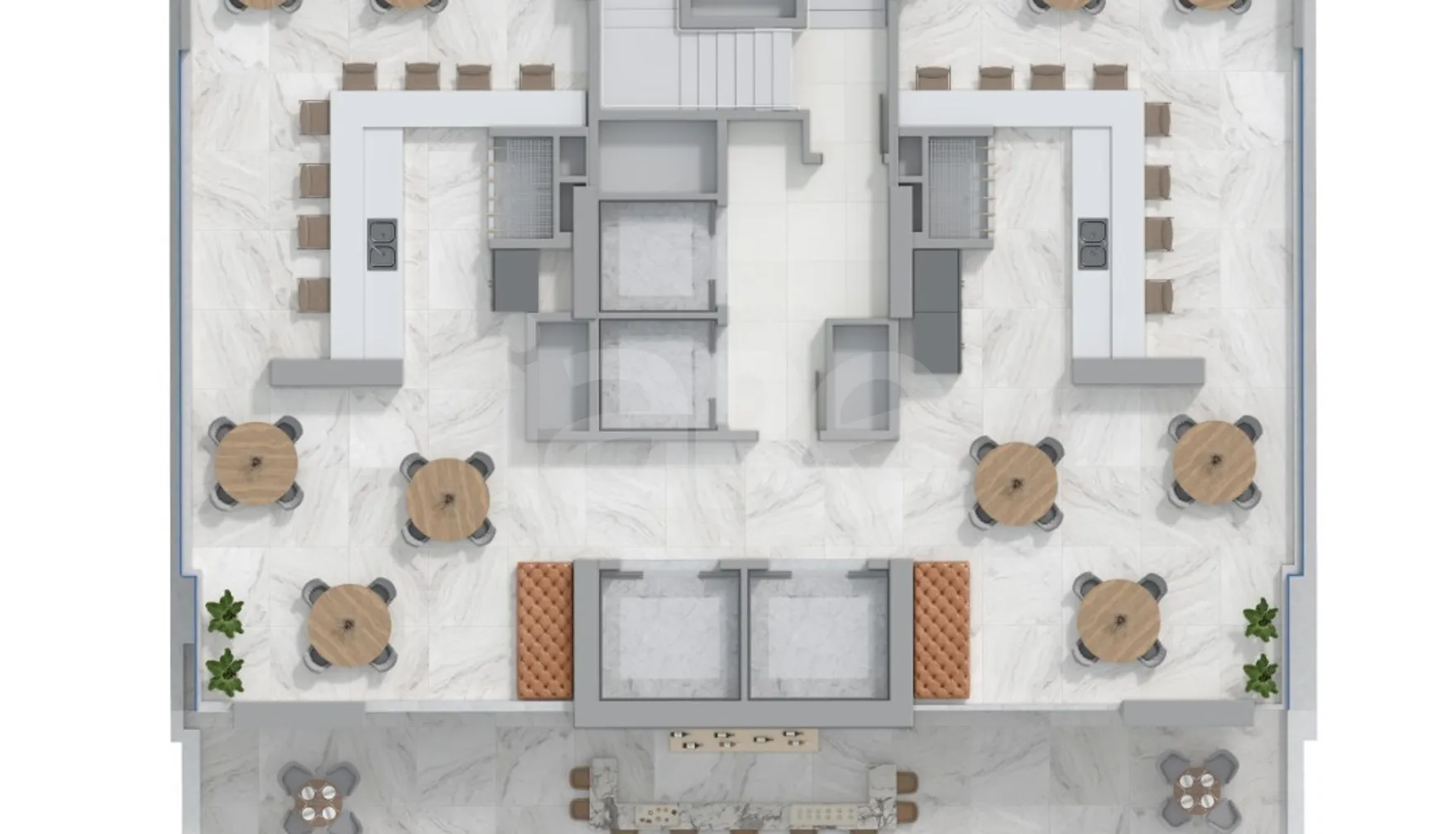 Planta — Pavimento rooftop 2