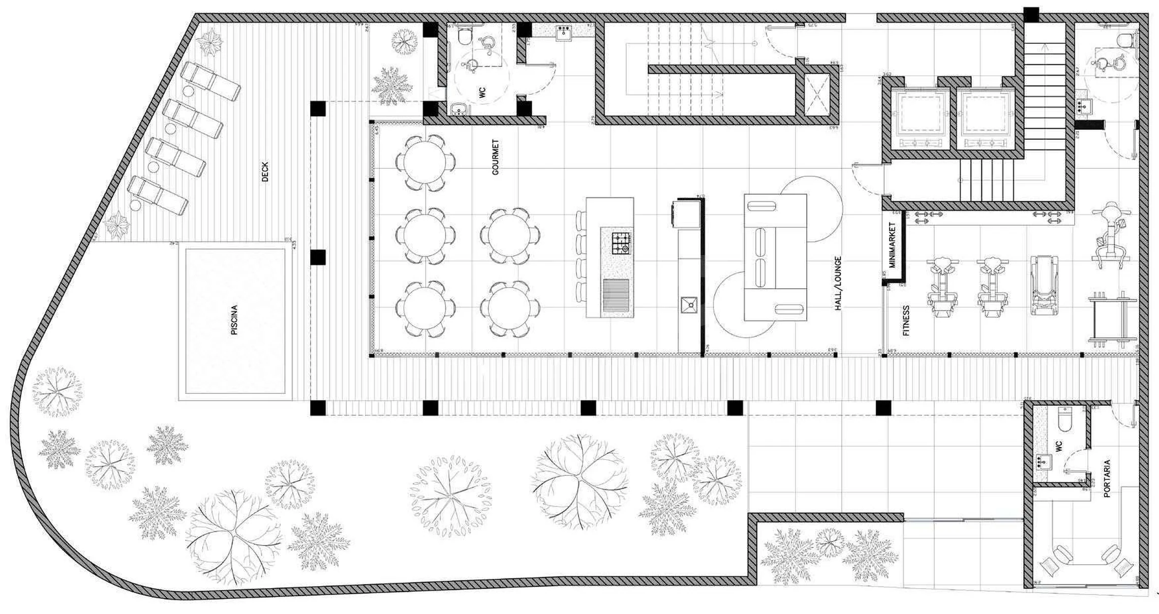 Planta — Pavimento térreo