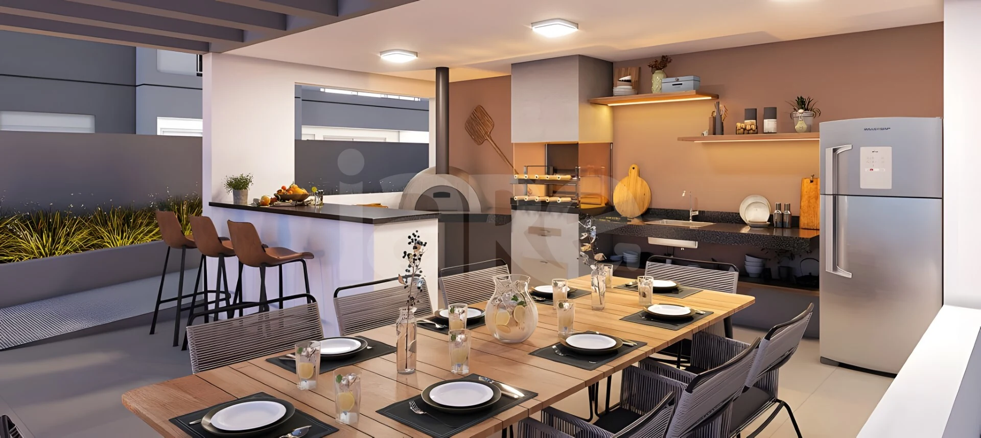 Griffe Club Vila Real - Apartamento com 40,02 m², em Jardim Iae — foto 4