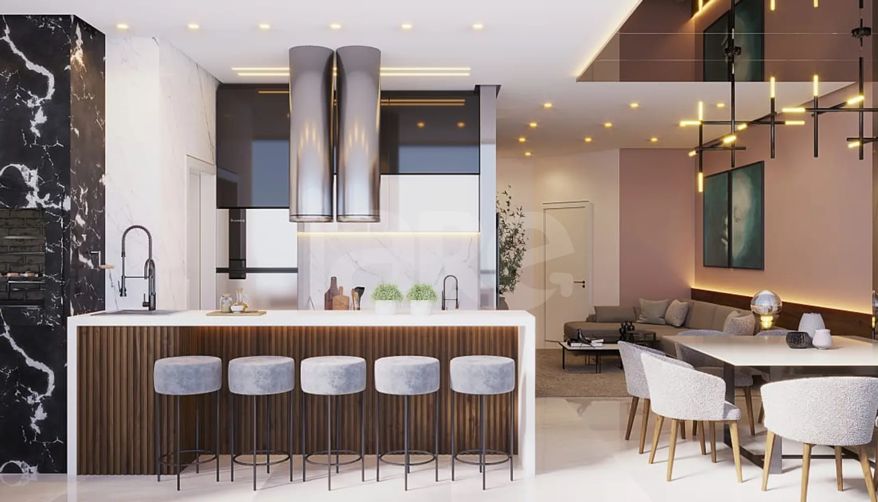 La Linda - Apartamento com 111 m², em Meia Praia — foto 3