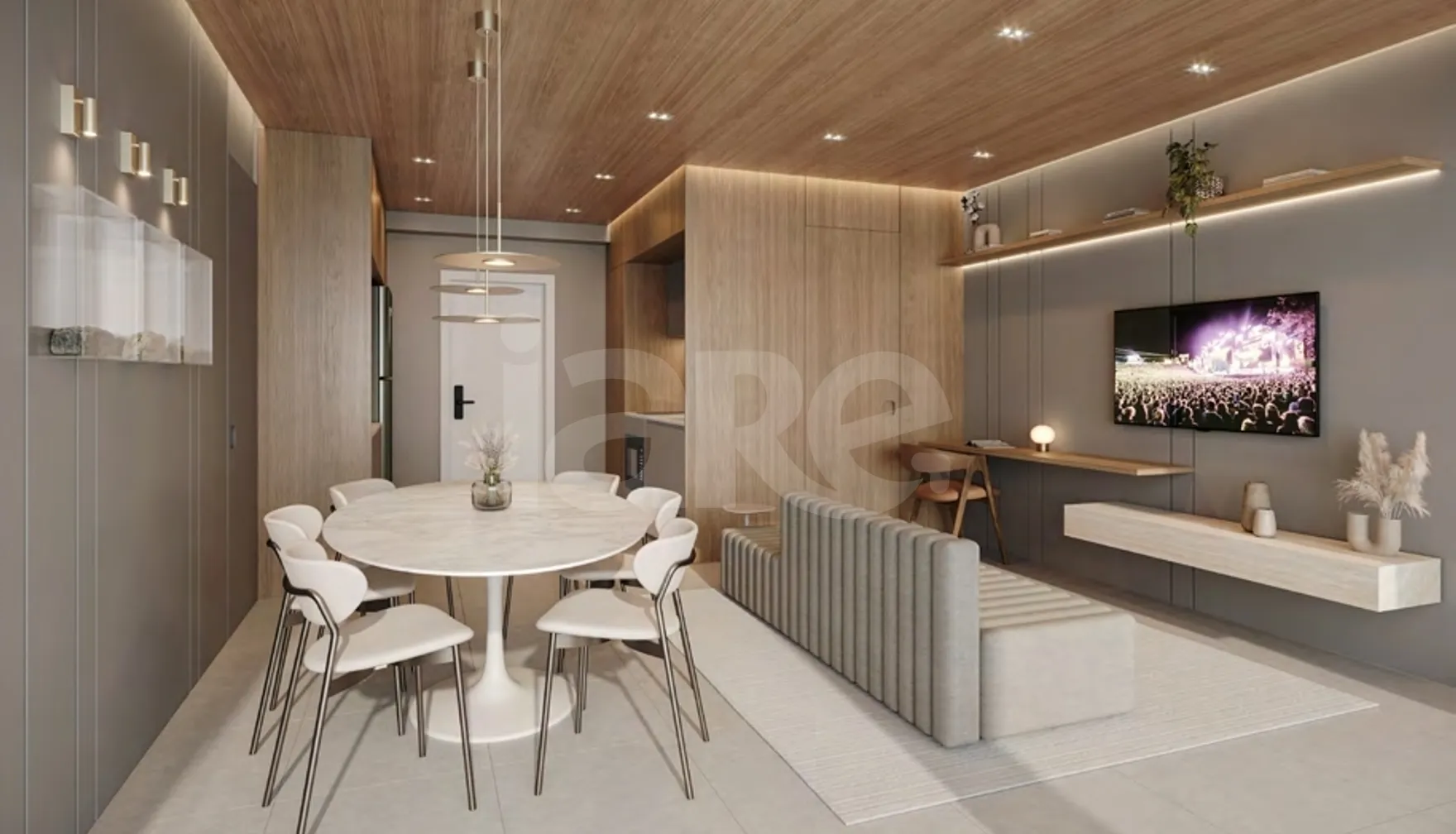 Aya Carlos de Carvalho - Apartamento com 37,88 m², em Centro — foto 2