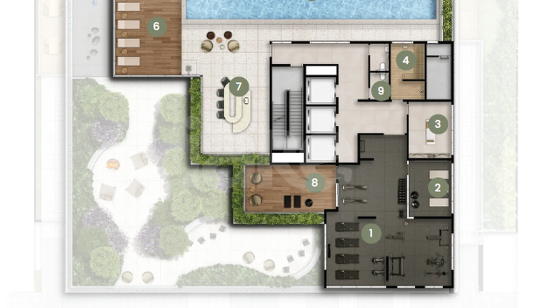 Planta — Pavimento rooftop
