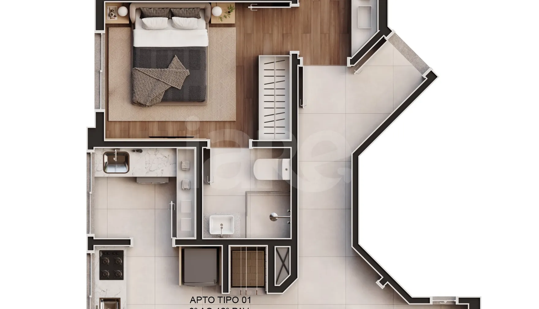 Planta — Garden 163,32 m²