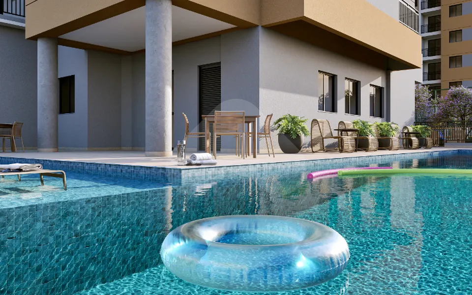 Parque das Nações Condomínio Granja Julieta - Apartamento com 37 m², em Jardim Caravelas — foto 18