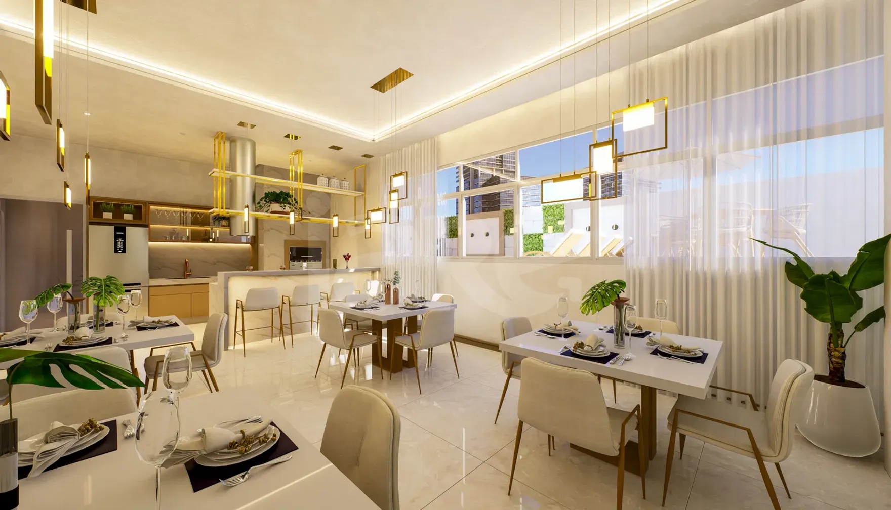 Skypark Tower - Apartamento com 54 m², em Perequê — foto 16