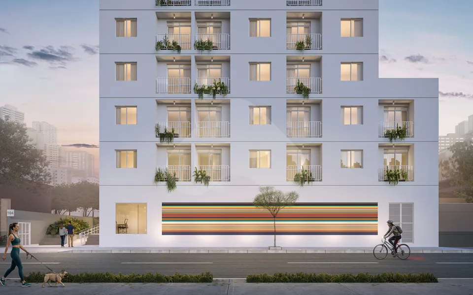 Bem Viver Praça Fortunato - Studio com 18,82 m², em Vila Buarque — foto 3