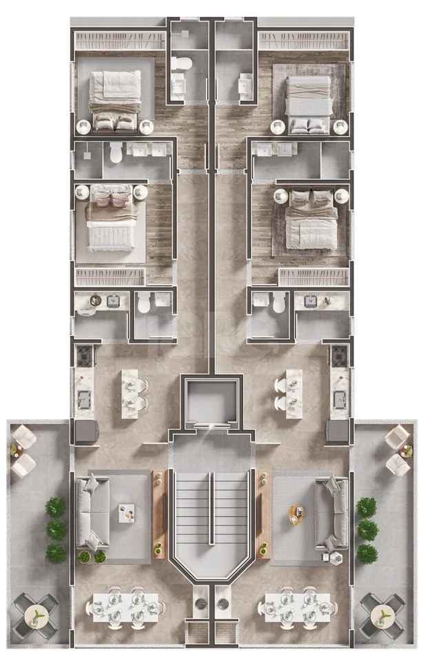 Planta — Pavimento 1