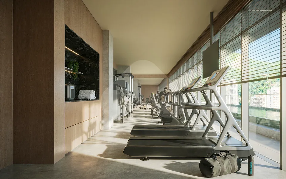 Céu Laranjeiras - Studio com 30,35 m², em Laranjeiras — foto 9