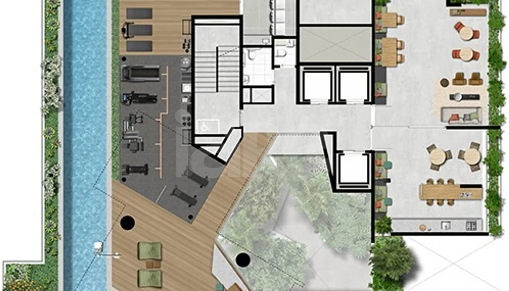Planta — Pavimento 4