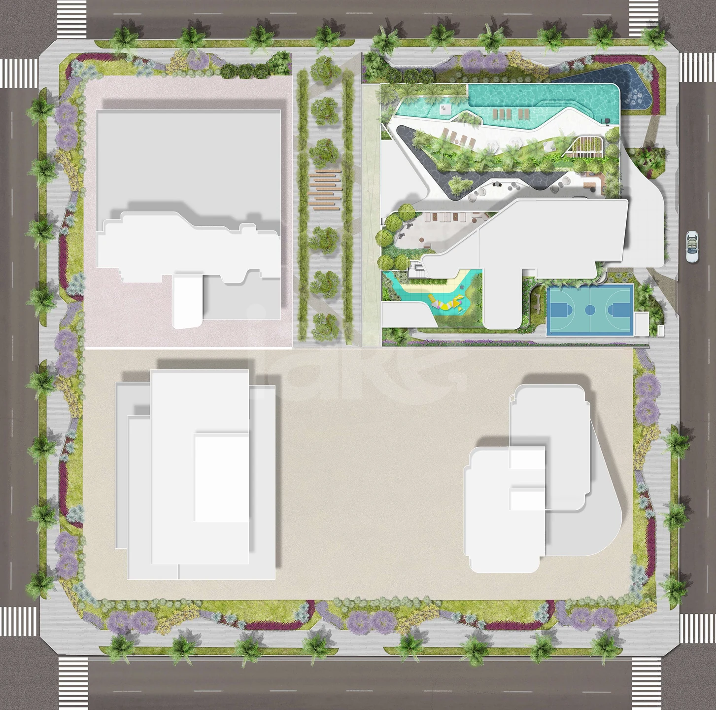 Planta — Implantação BSGold (Quadra BSPar)