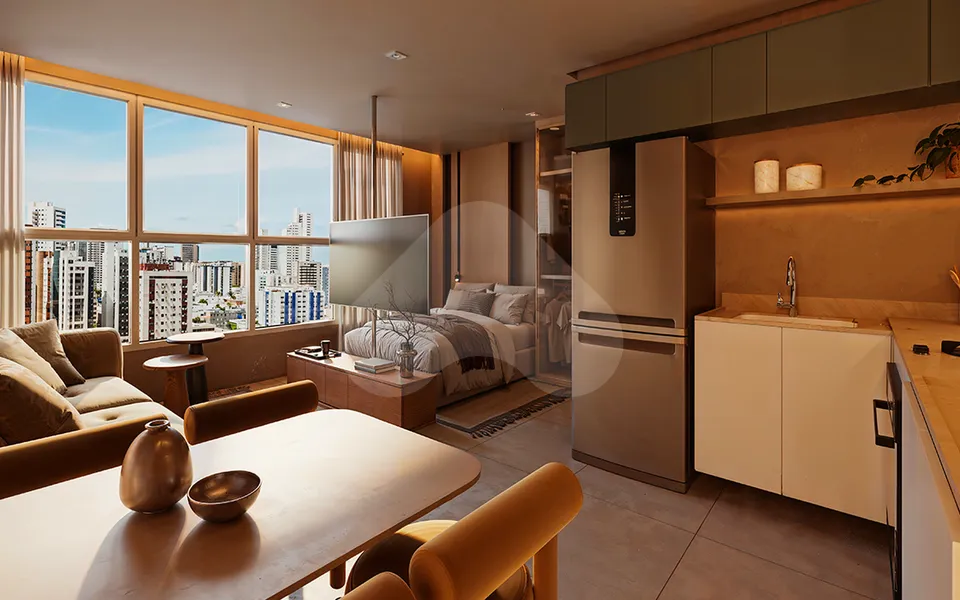 Domus Condado - Studio com 28 m², em Parnamirim — foto 15
