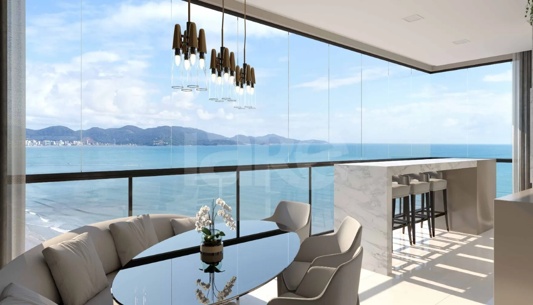 Cambirela - Apartamento com 180,6 m², em Meia Praia — foto 2