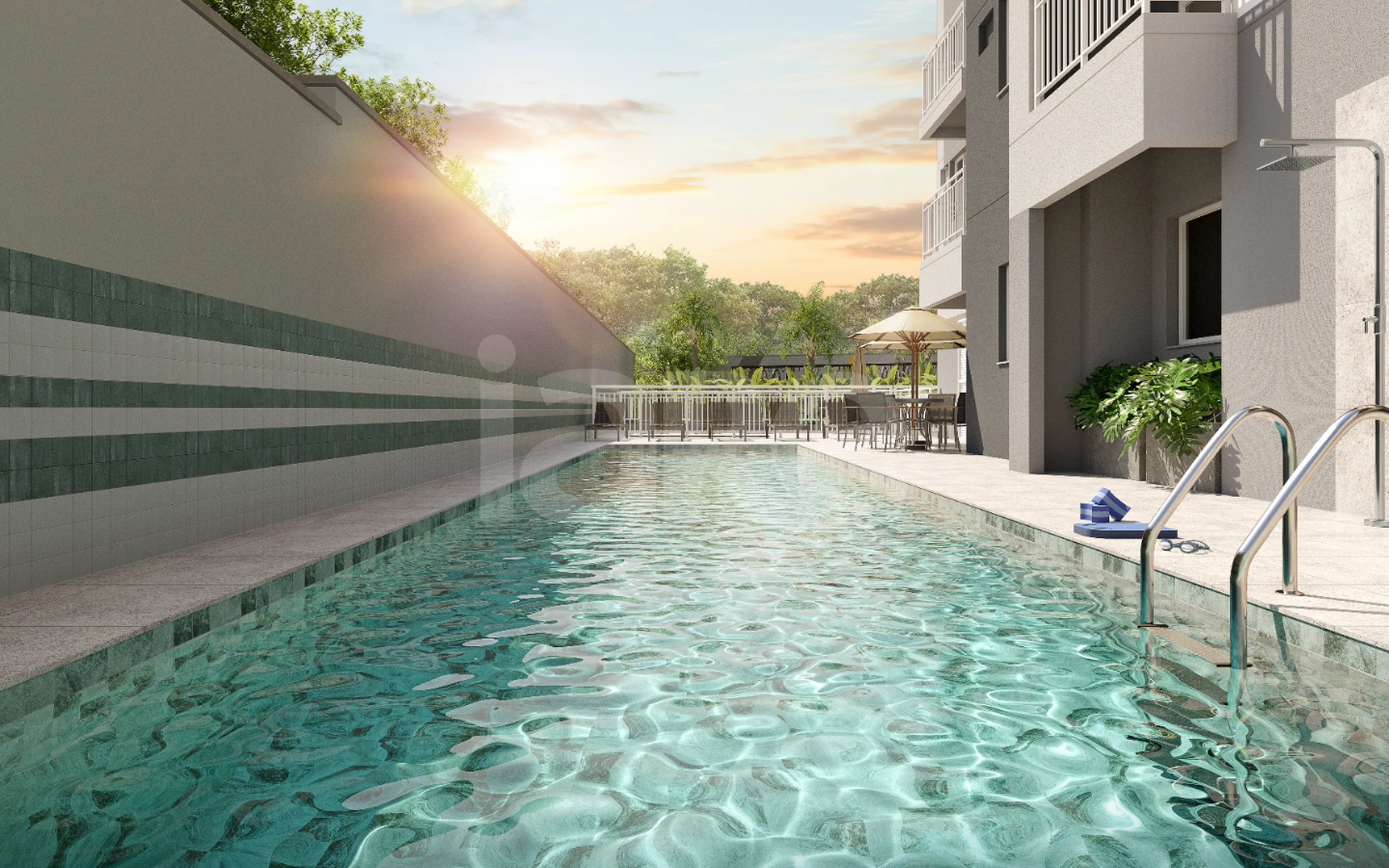 Residencial Cartola - Apartamento com 31,69 m², em São Cristóvão — foto 28