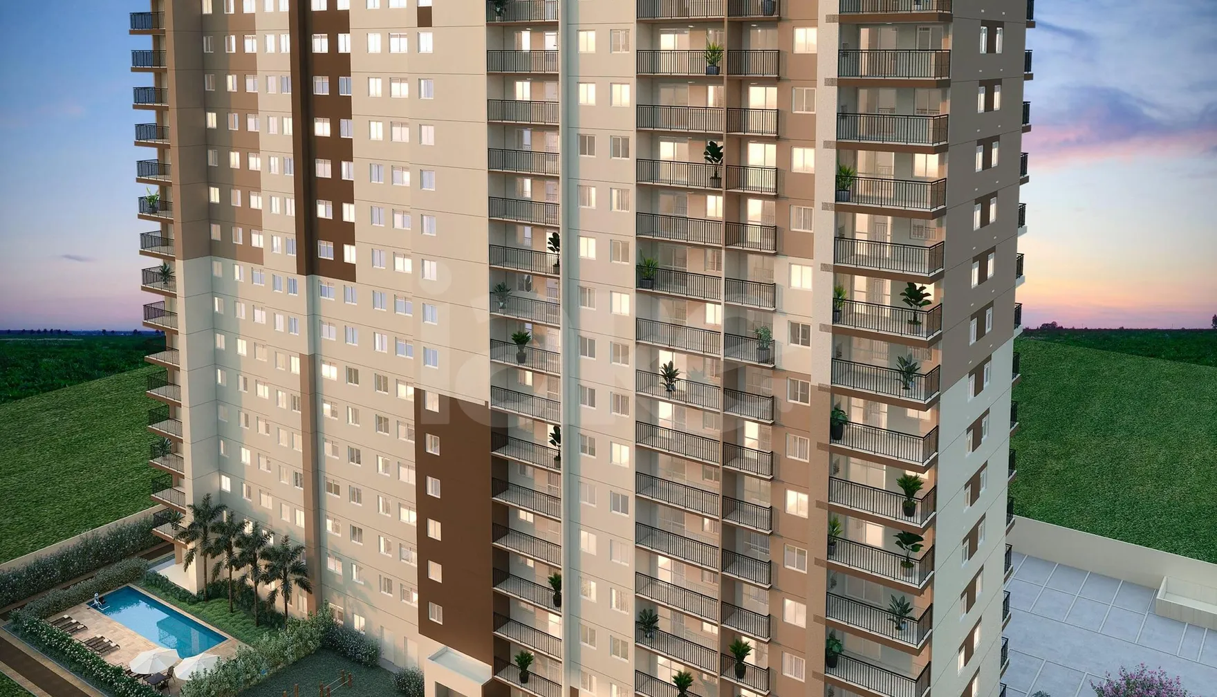 Sphera Panamby Club - Apartamento com 34,34 m², em Panamby — foto 1