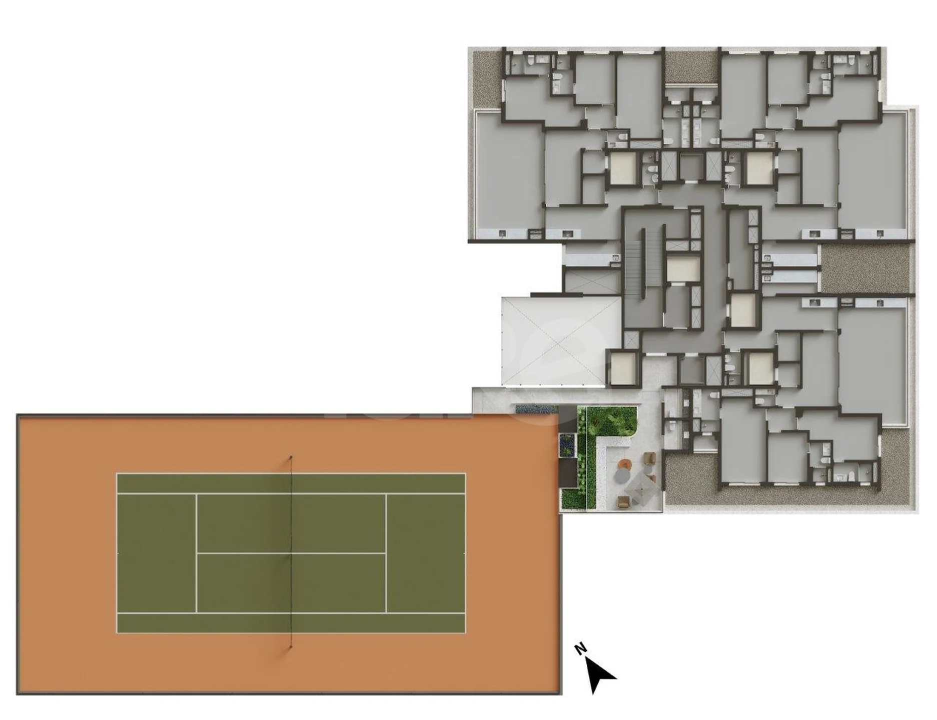 Planta — Pavimento 28