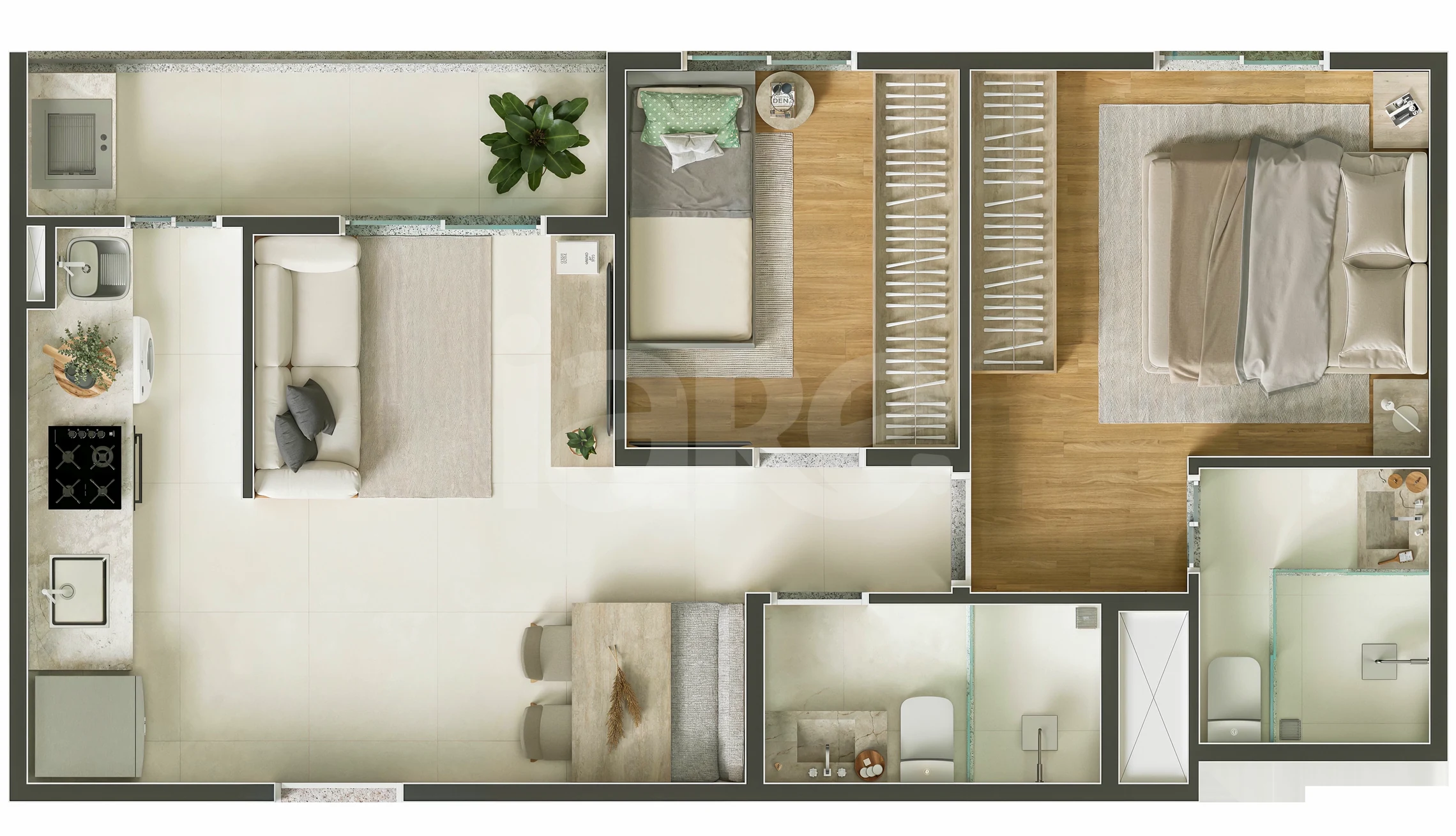 Planta — PLANTA 50,65M²