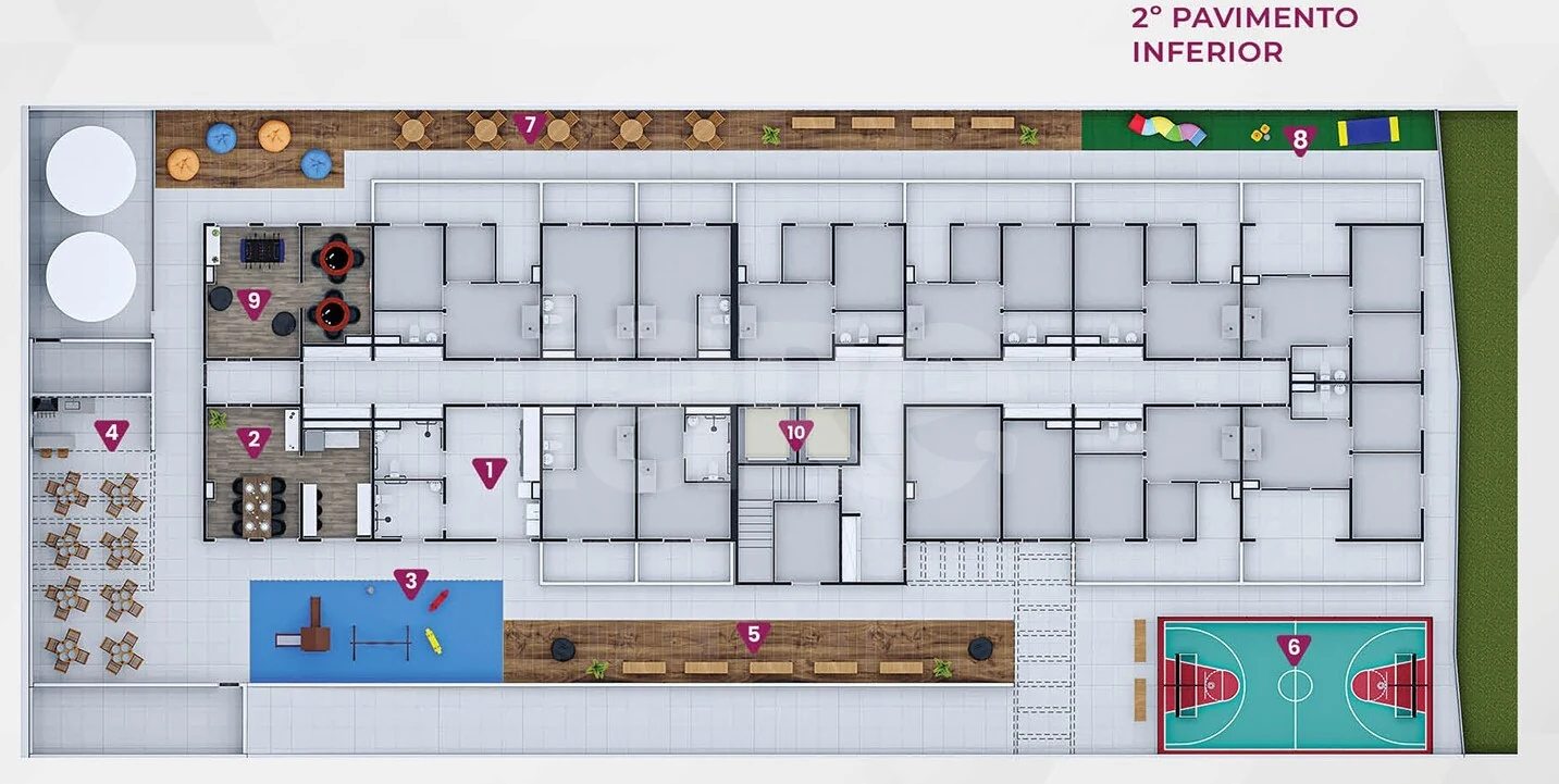 Planta — Pavimento 2 2