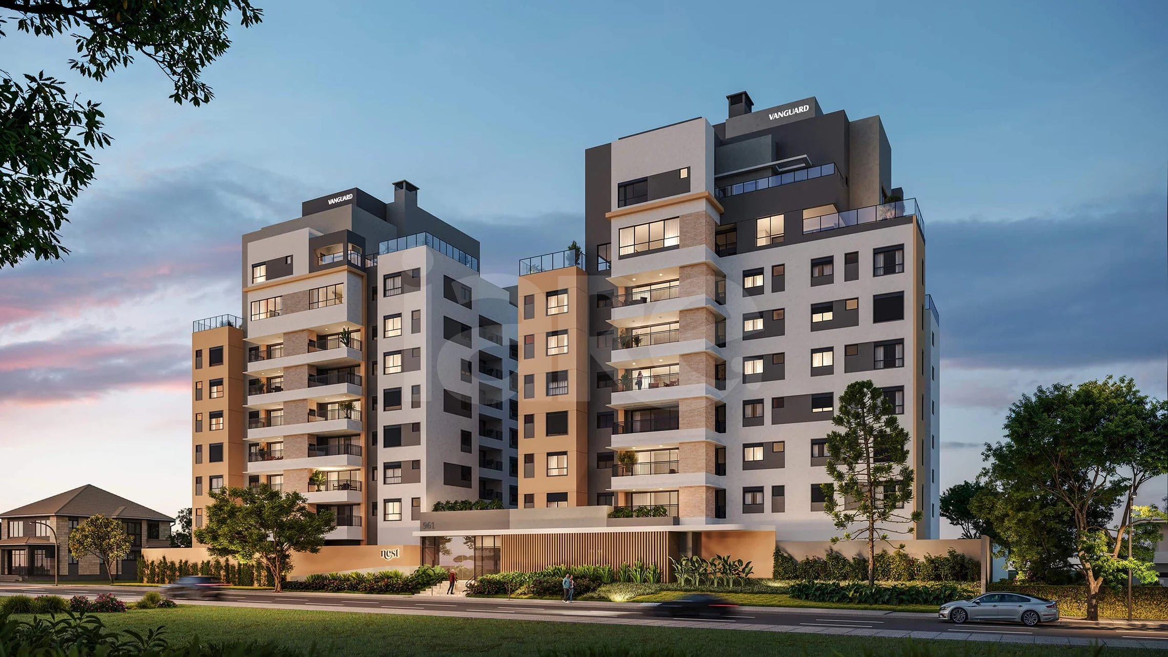 Nest - Apartamento com 103,17 m², em Alto da Rua XV — foto 1