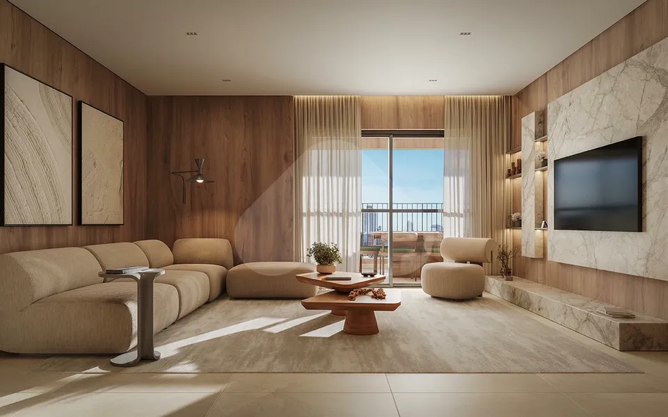Edro - Apartamento com 68,94 m², em Mooca — foto 2