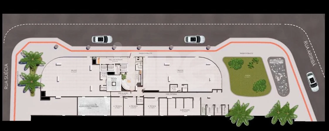 Planta — Pavimento térreo
