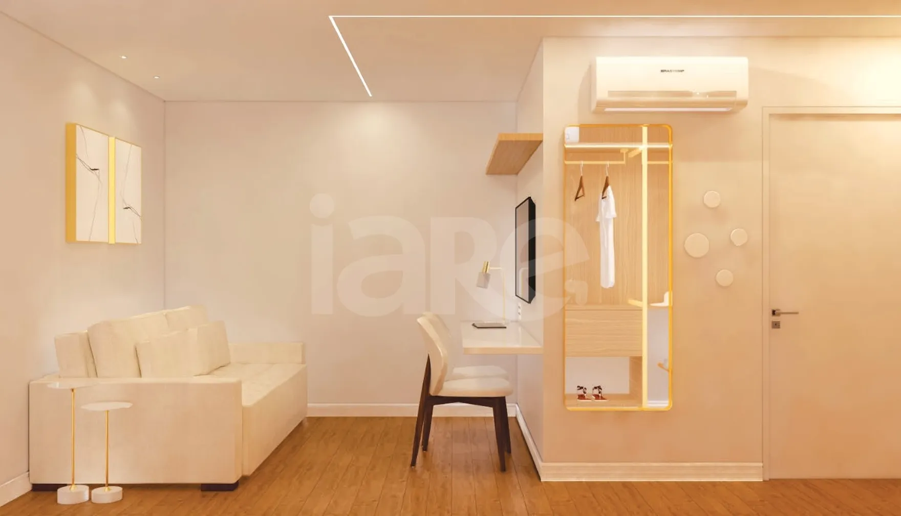 Holanda Gold Hotel Tambaú - Studio com 22,05 m², em Tambaú — foto 8
