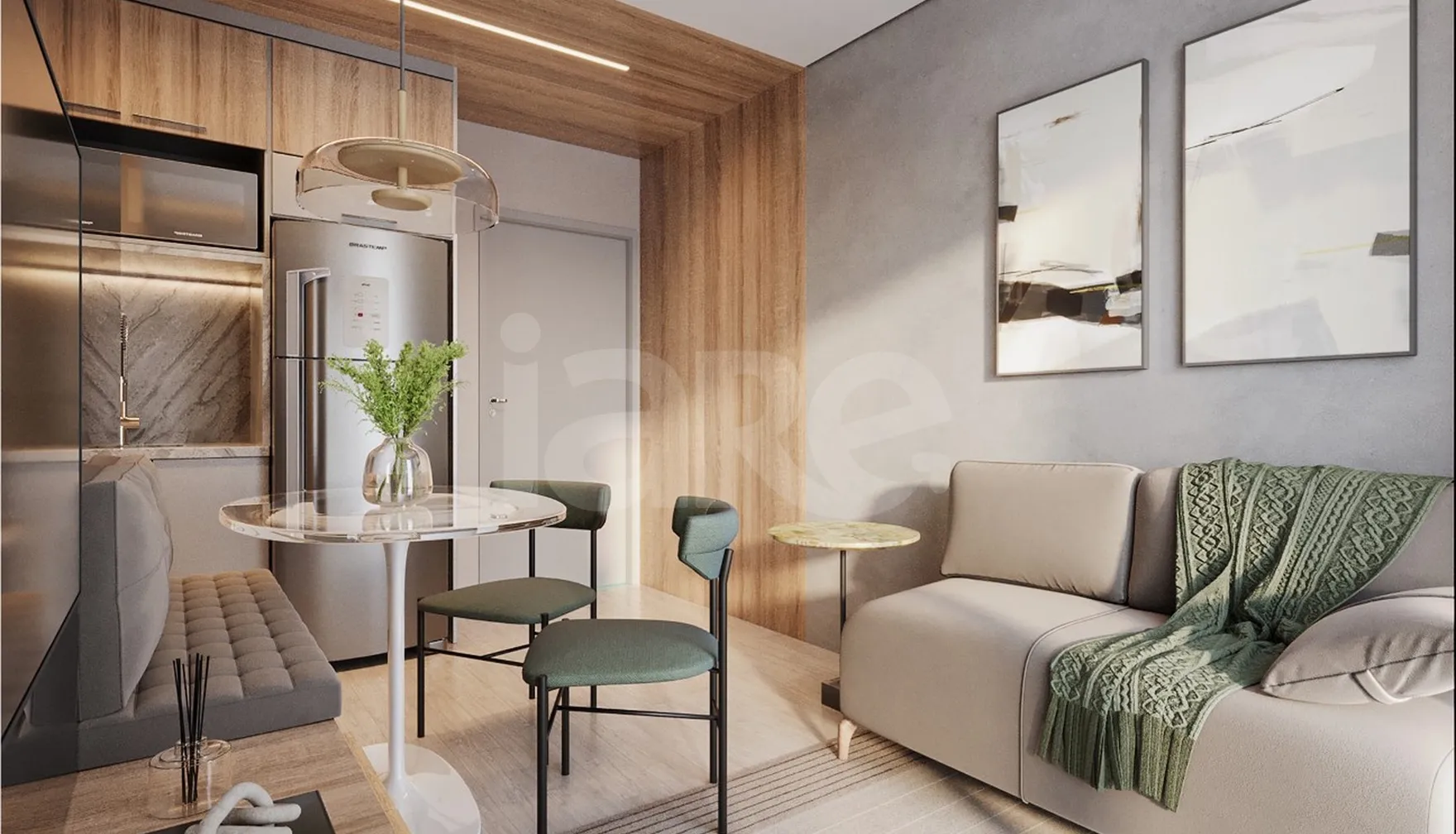 Soul Santana Residencial Conx - Studio com 27,19 m², em Santana — foto 4