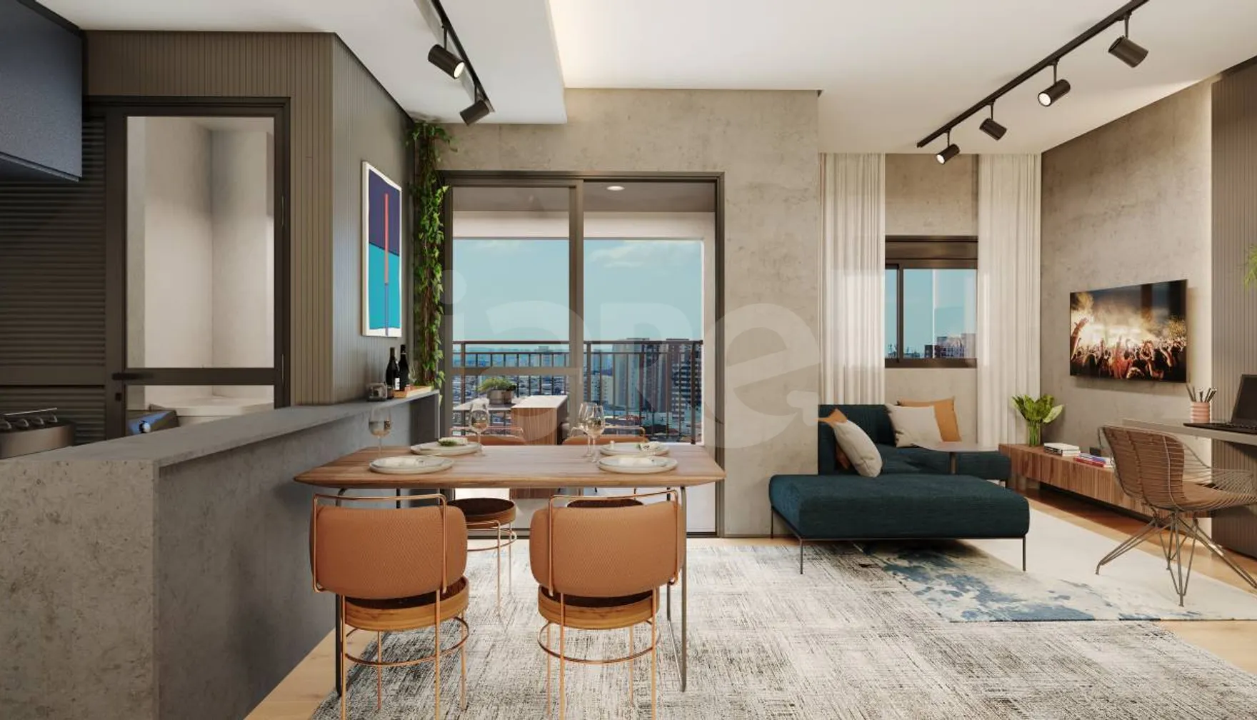 Smart Home Nova Klabin - Apartamento com 63,54 m², em Chácara Klabin — foto 2