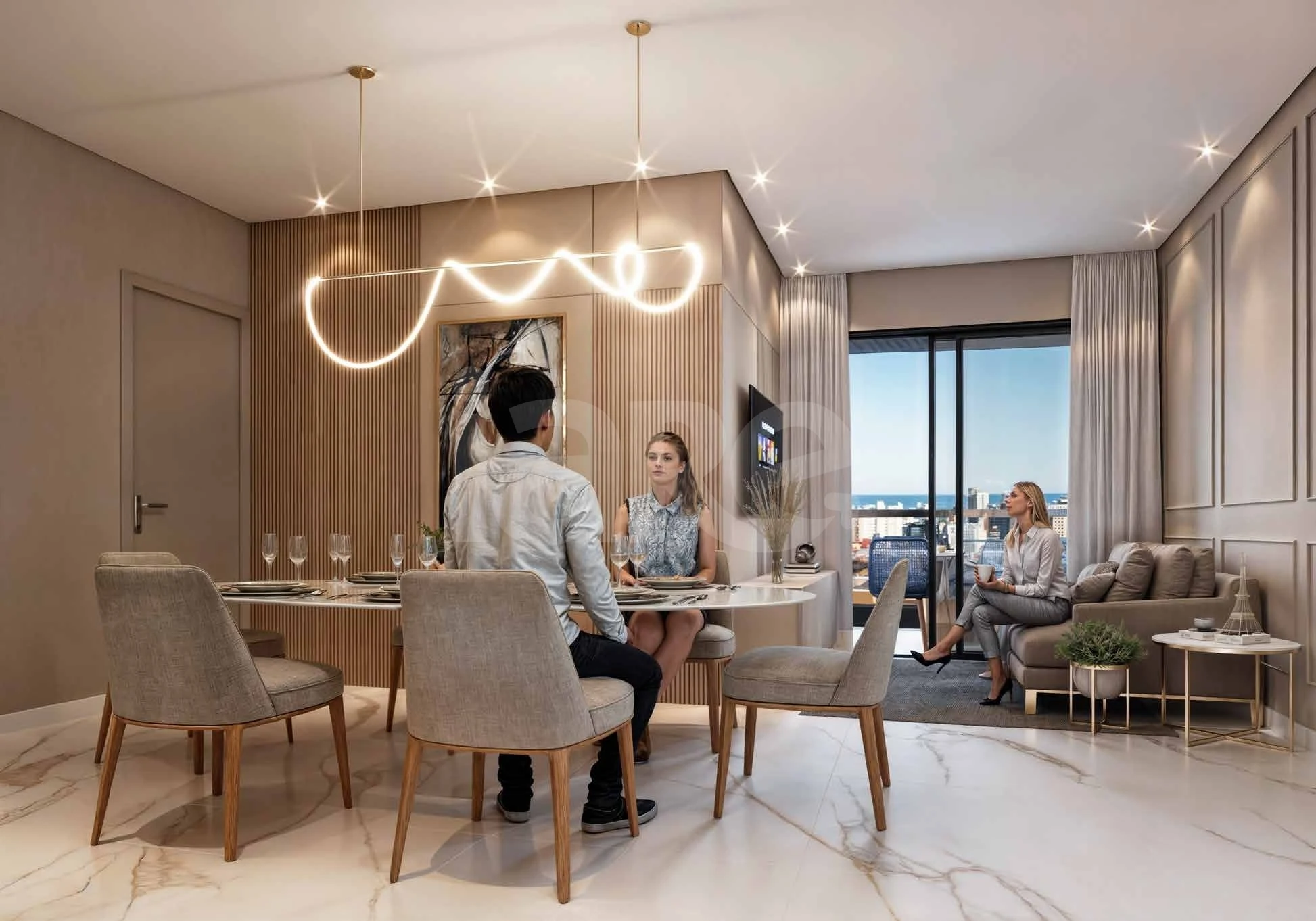 Zion - Apartamento com 82,31 m², em Aeroclube — foto 3