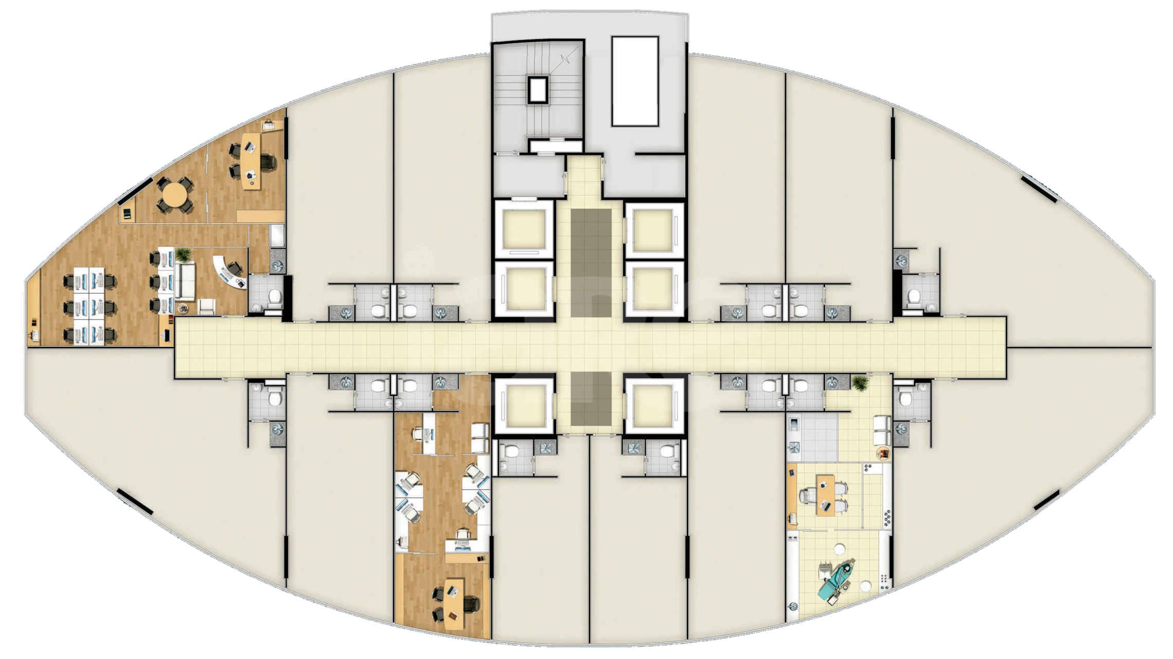 Planta — Pavimento 5
