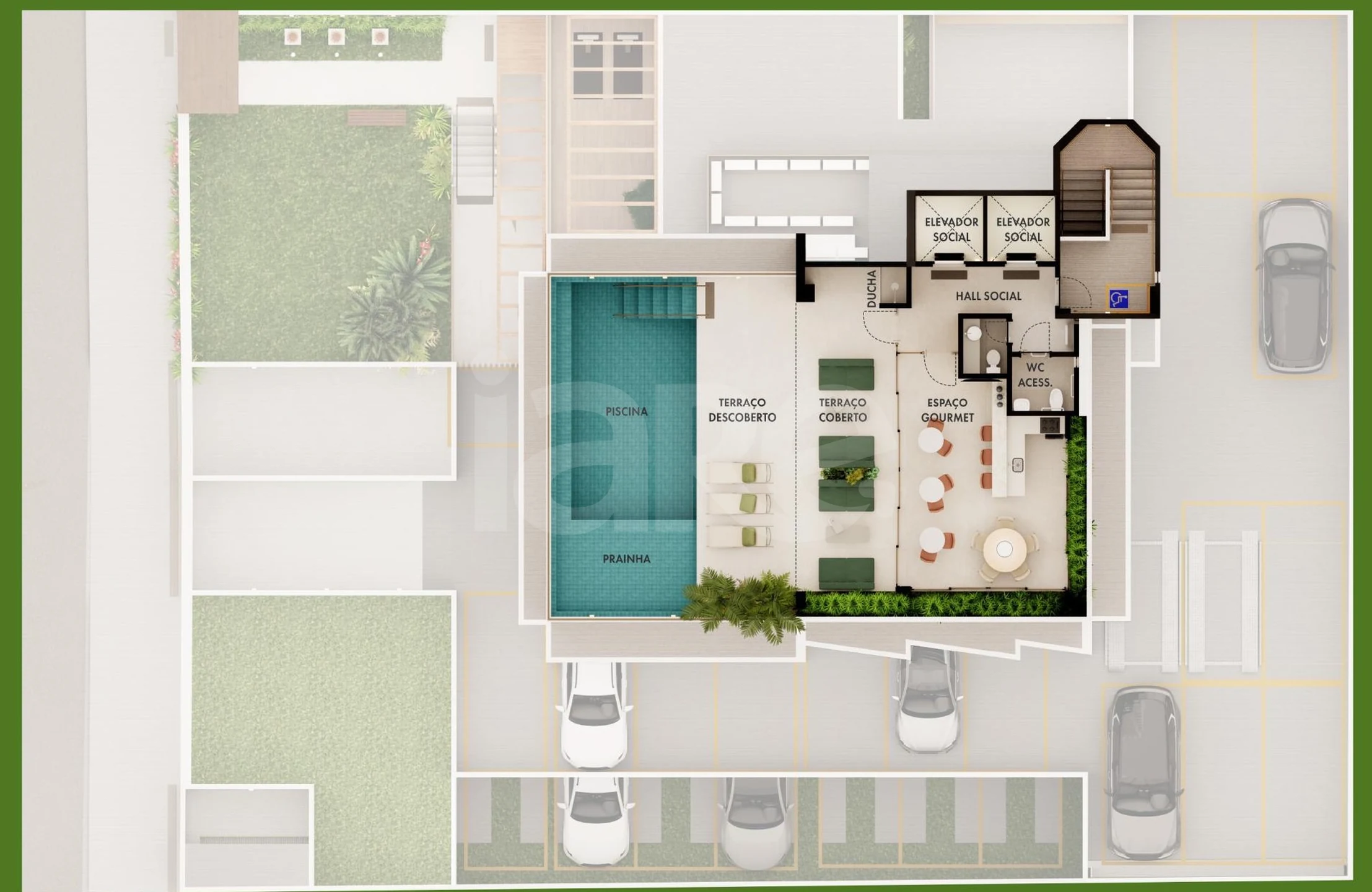 Planta — Pavimento rooftop