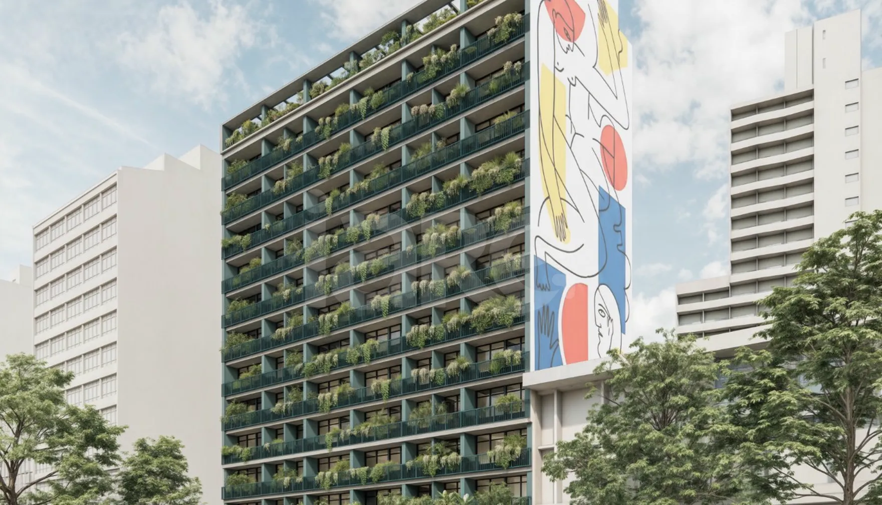 SP&VC Luz - Apartamento com 37,14 m², em Centro — foto 5