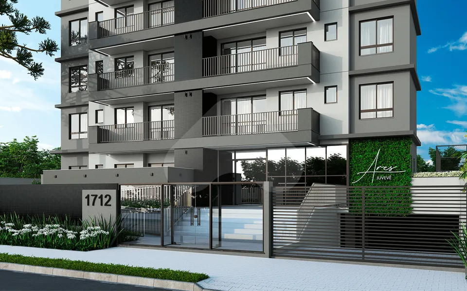 Ares Juvevê - Apartamento com 55,29 m², em Juvevê — foto 3