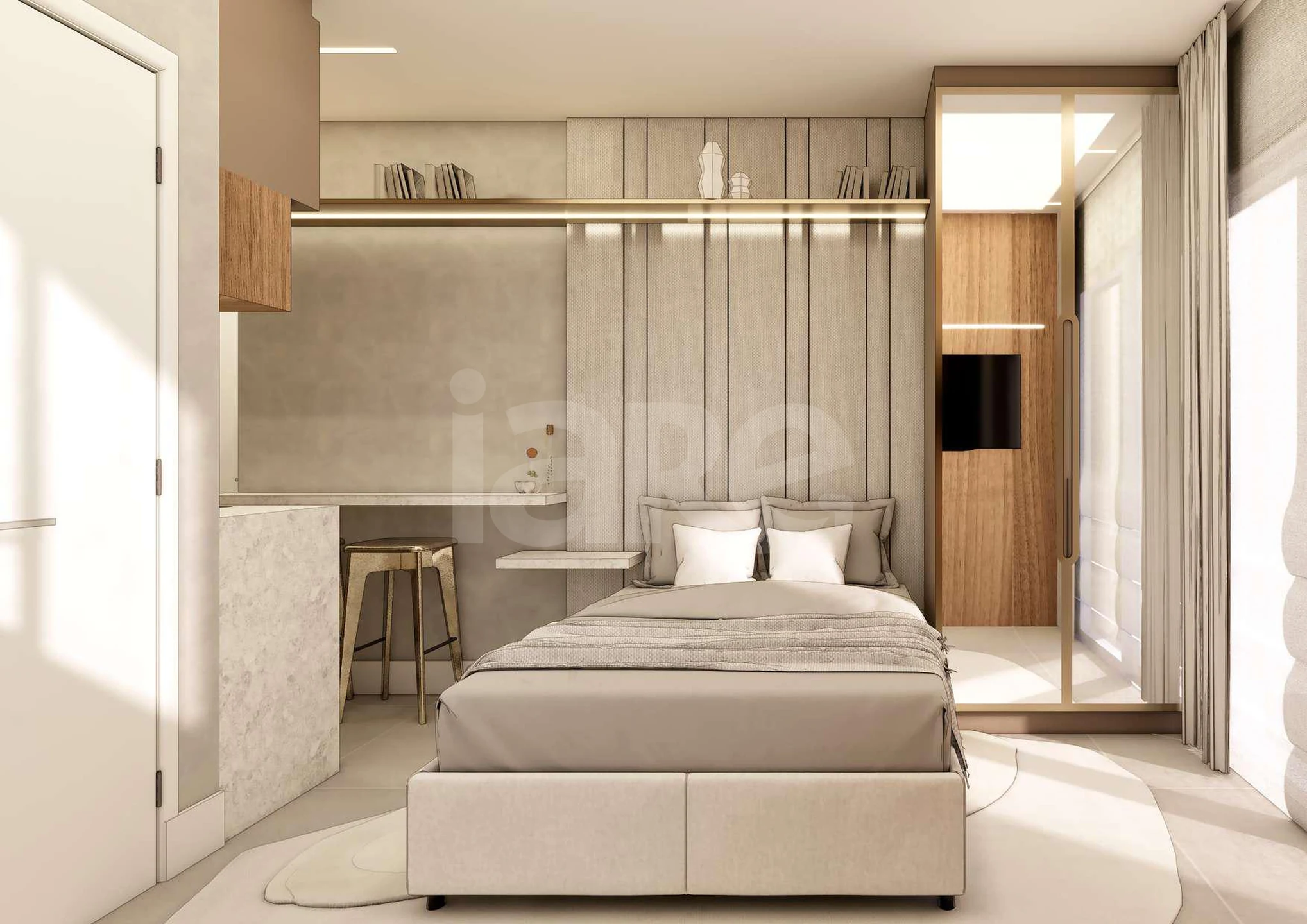 Manhattan Wall Street - Garden com 24,46 m², em Alto da Glória — foto 4