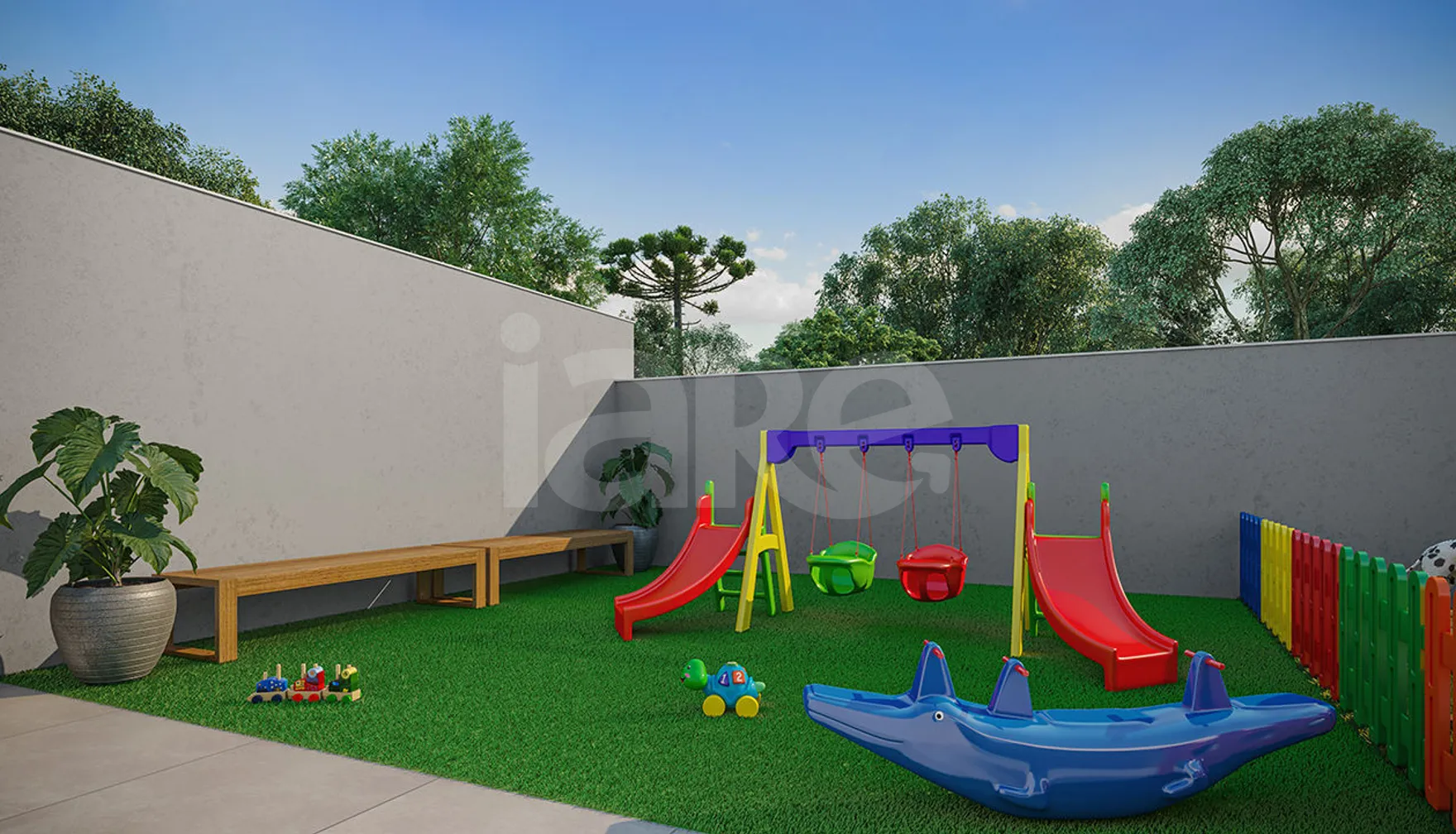 Terrasse Mouvement - Garden com 99,62 m², em Cabral — foto 13