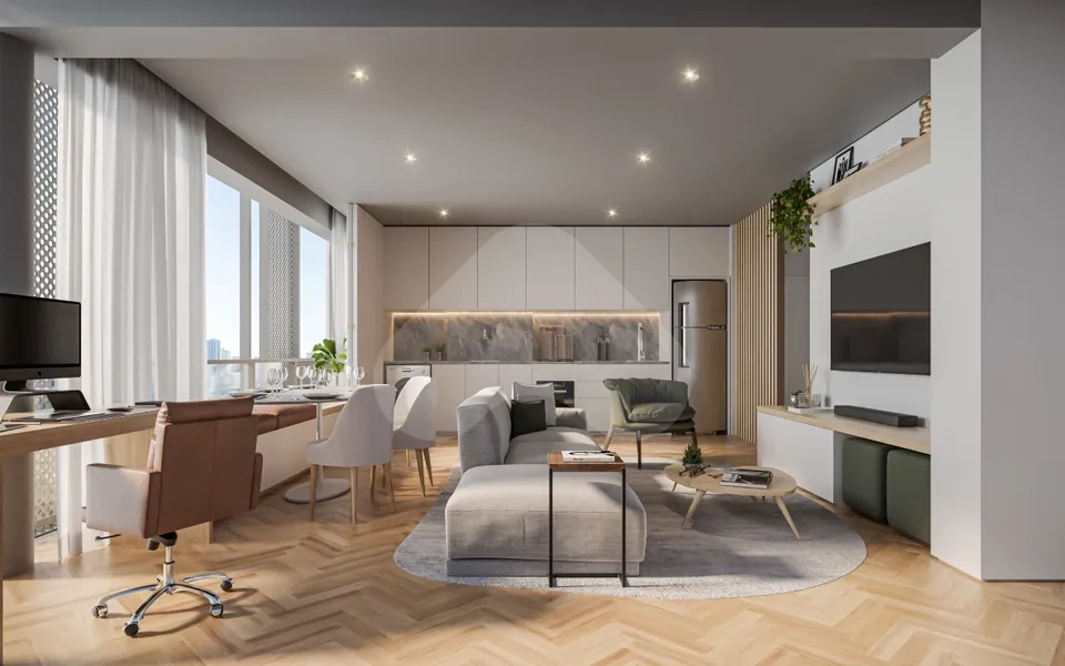 River South - Studio com 36,72 m², em Butantã — foto 2