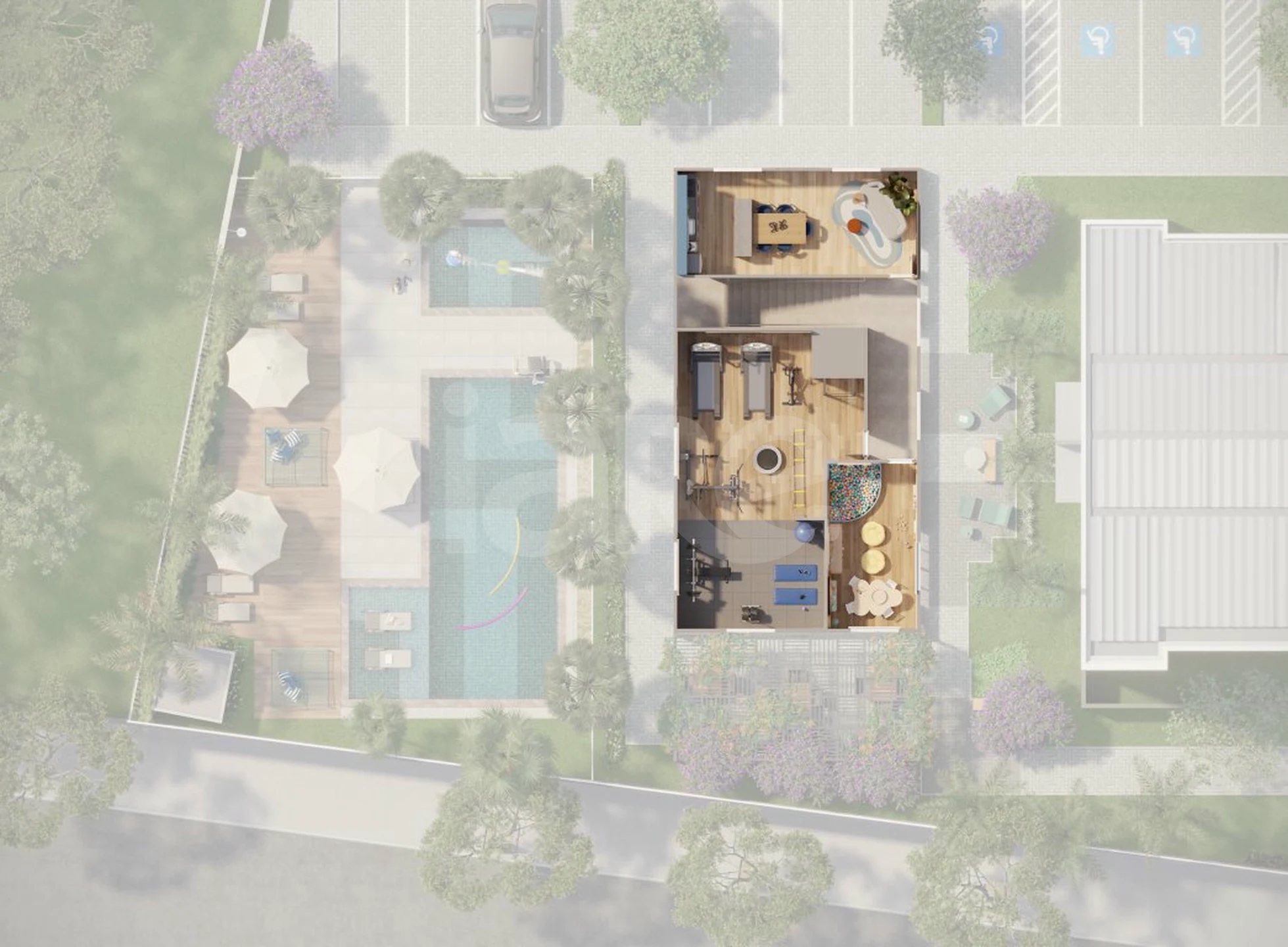 Planta — Pavimento rooftop