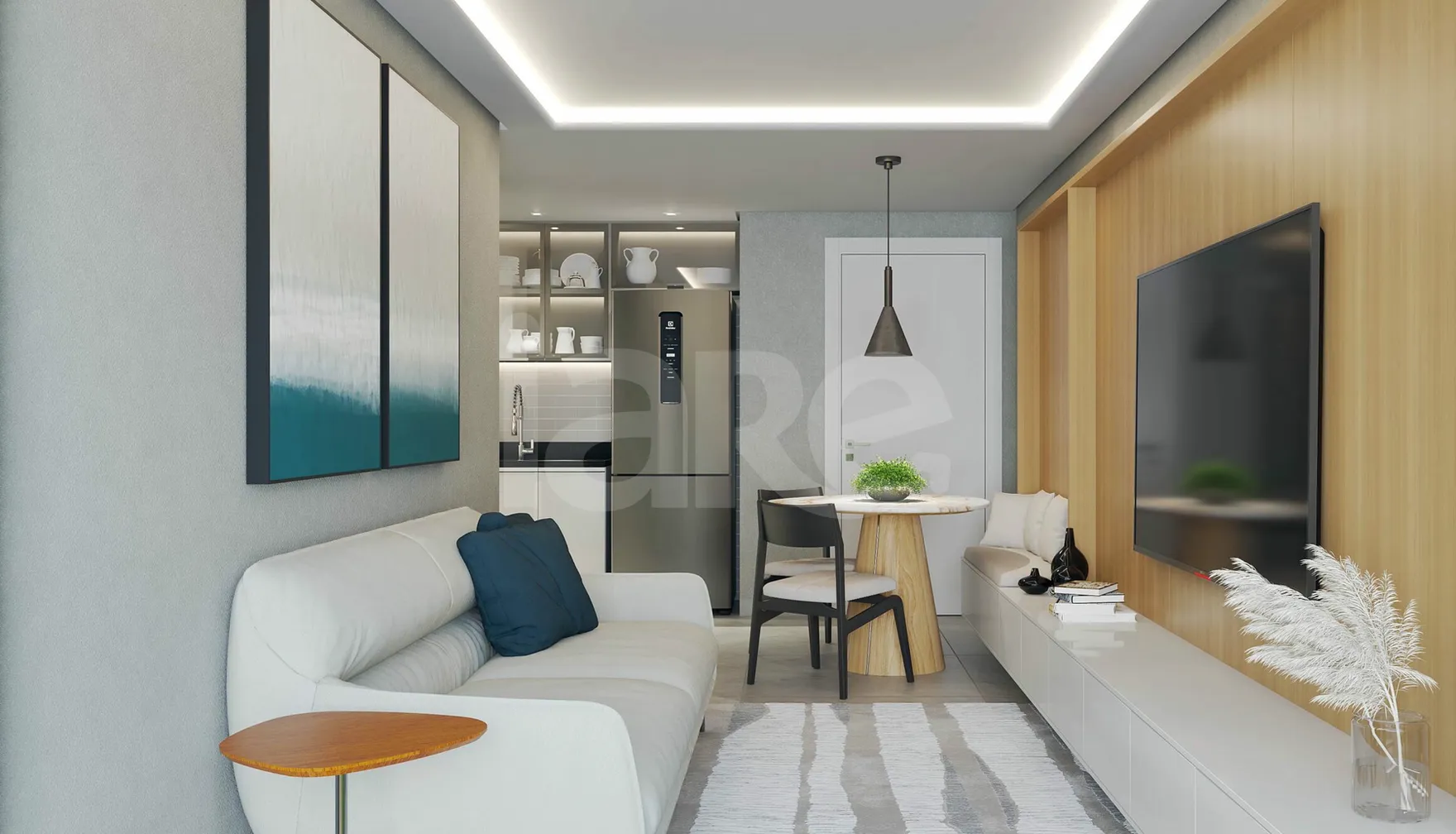 Serra Nevada - Apartamento com 53,48 m², em Jardim Oceania — foto 2