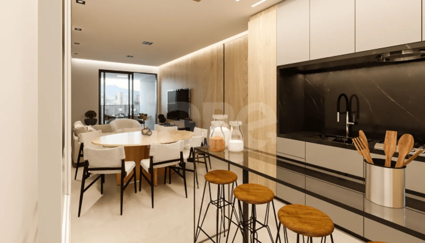 OAK Curitiba - Cobertura com 148,71 m², em Boa Vista — foto 3