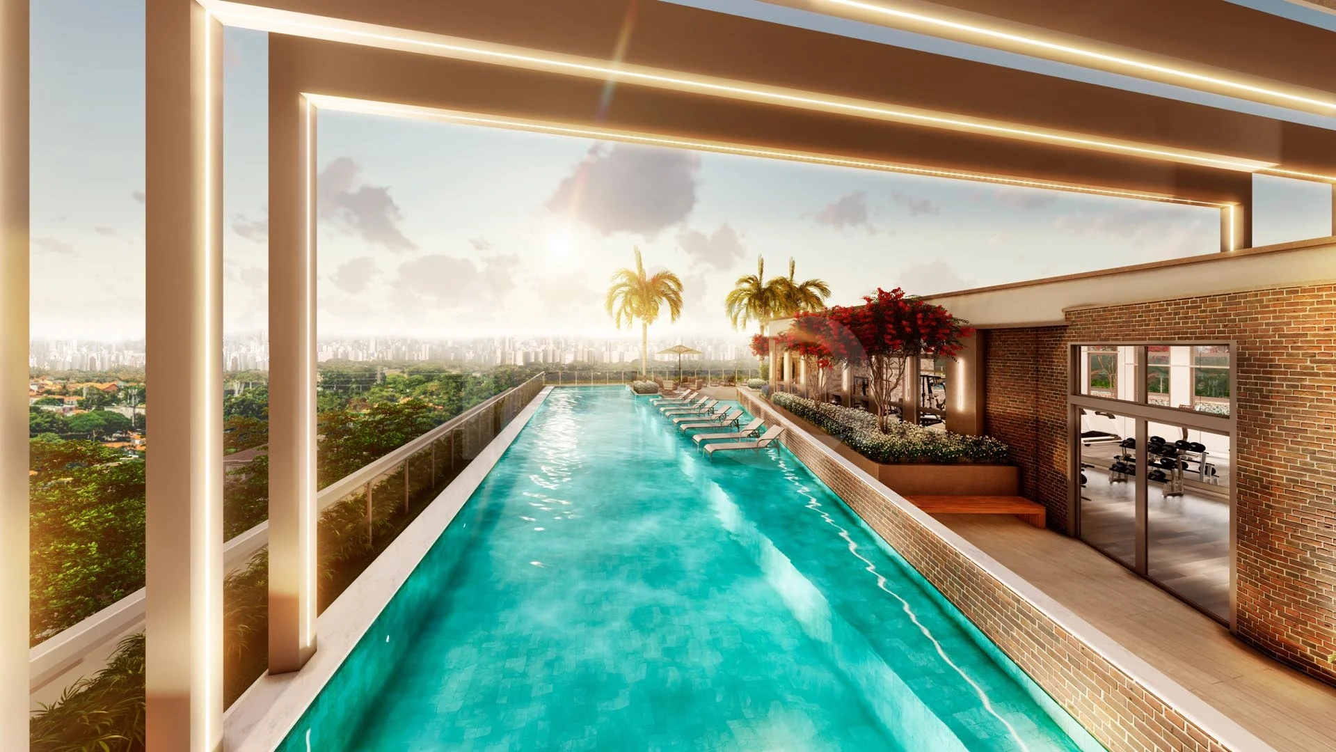 Ledge Brooklin - Cobertura com 352,45 m², em Brooklin Paulista — foto 12