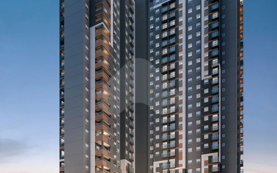 Viva Benx Estação Campo Belo - Apartamento com 32,54 m², em Campo Belo — foto 2