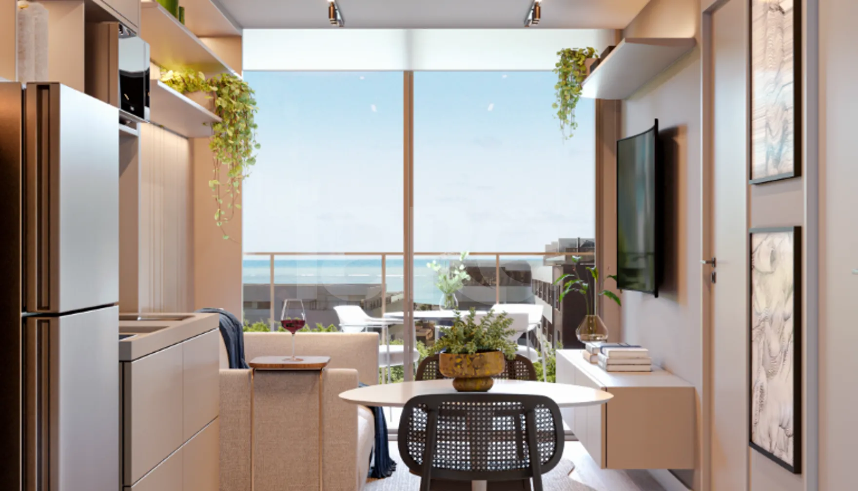 Soho - Studio com 25,62 m², em Tambaú — foto 2