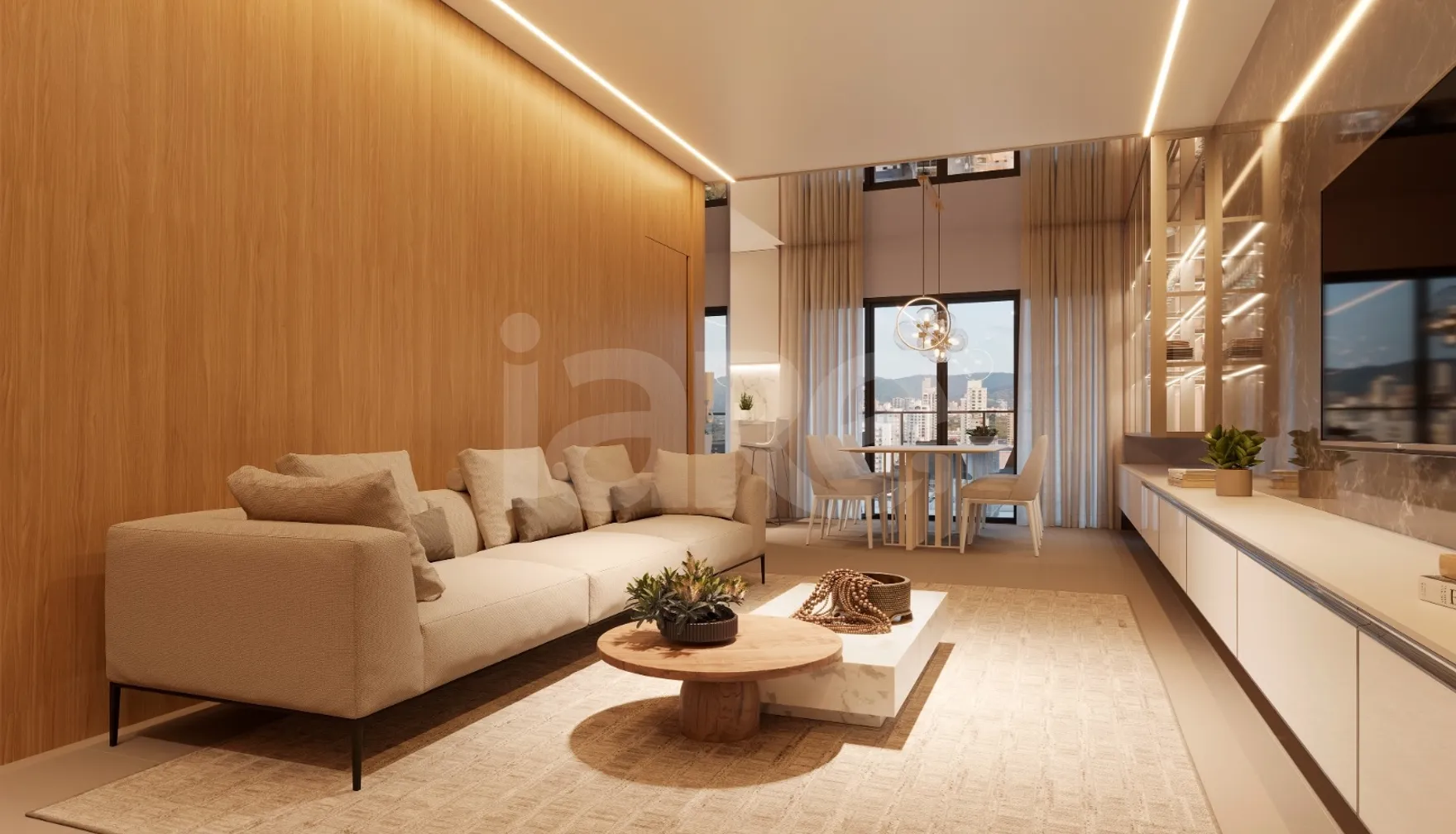 Belize Residencial - Apartamento com 120 m², em Meia Praia — foto 2