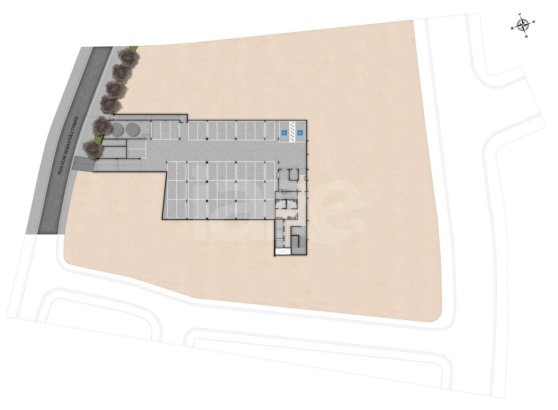 Planta — Pavimento subsolo 3