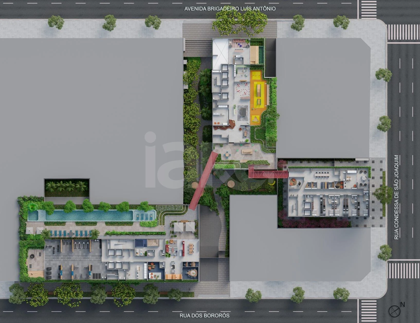 Planta — Pavimento lazer
