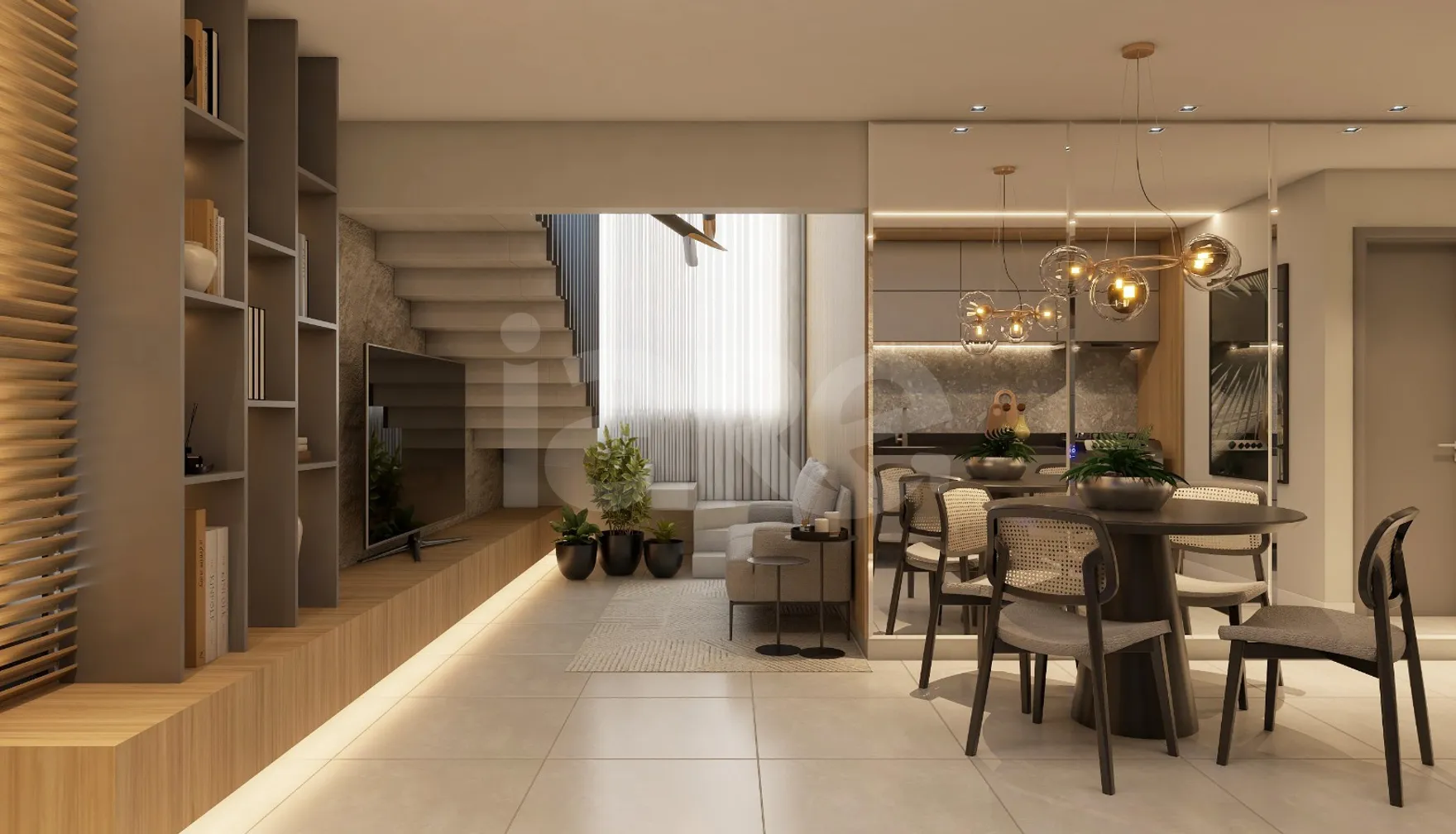 Maria Bernadete Home - Apartamento com 57,65 m², em Bancários — foto 7