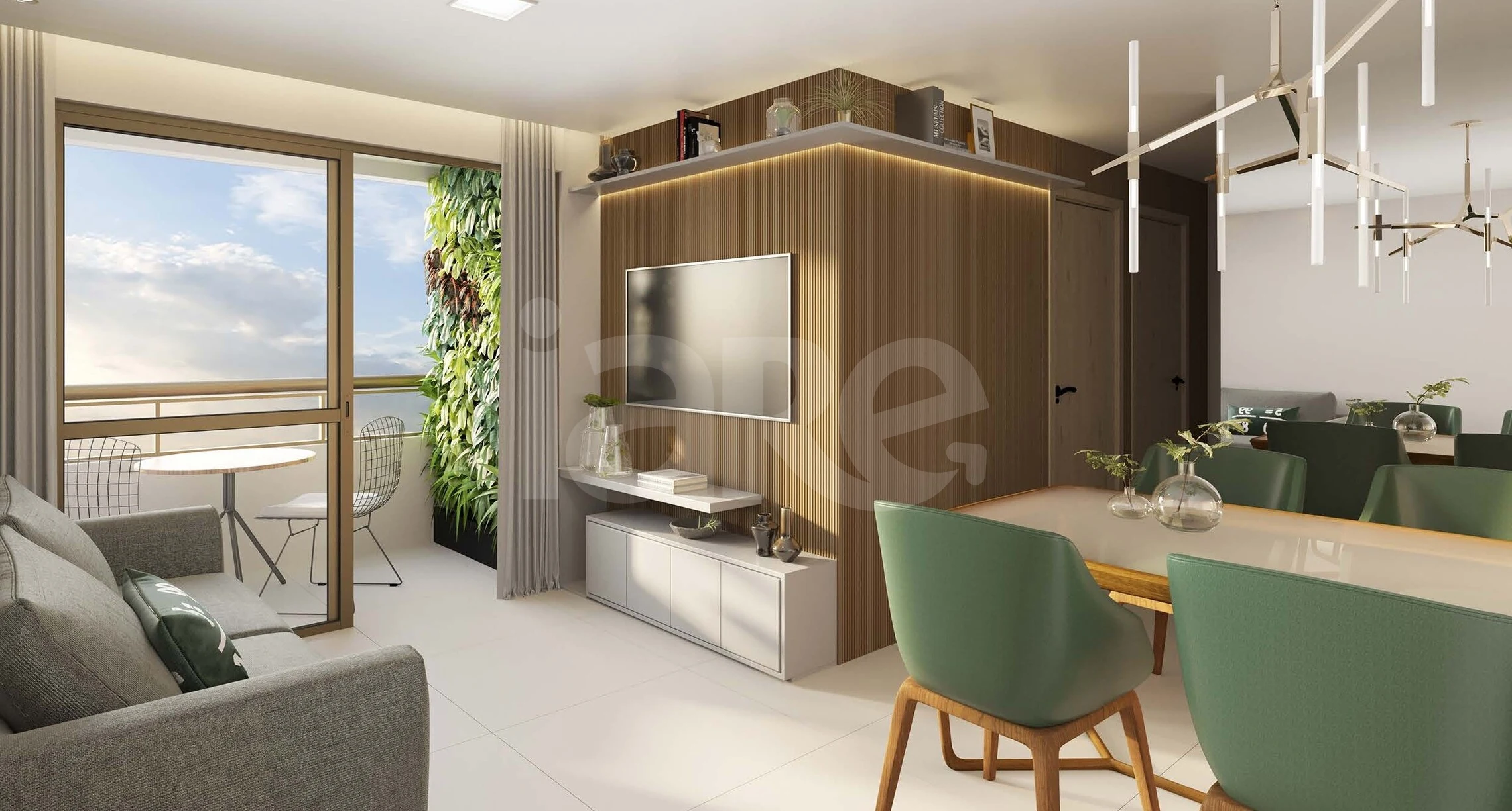 Solar Di Cavalcanti - Apartamento com 63,9 m², em Madalena — foto 2