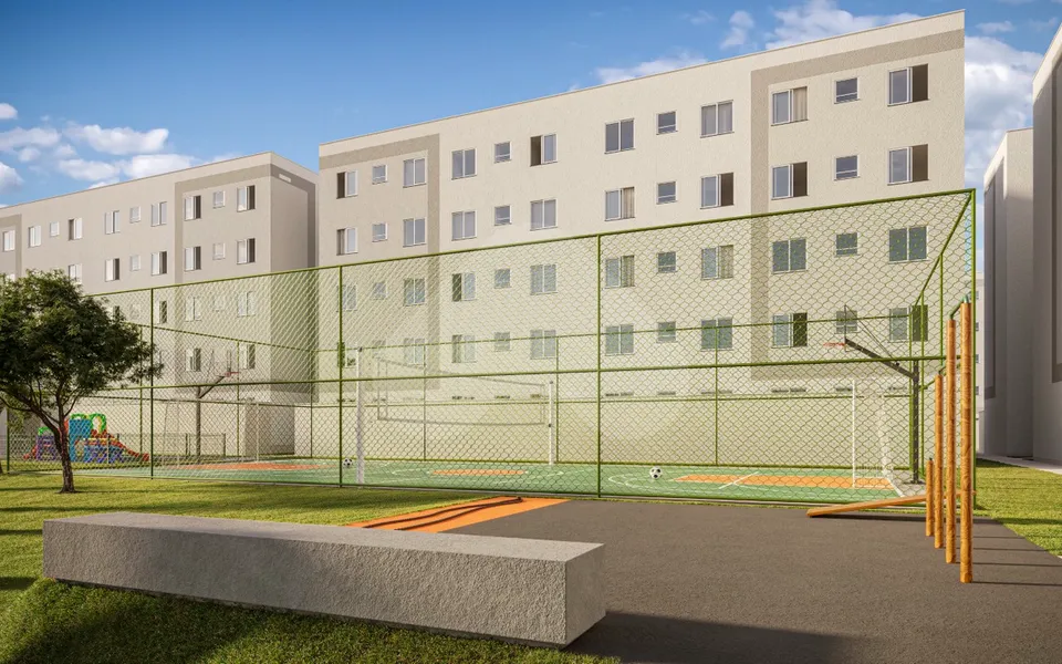 Sabiá - Apartamento com 39,07 m², em Jardim Santa Inês — foto 3
