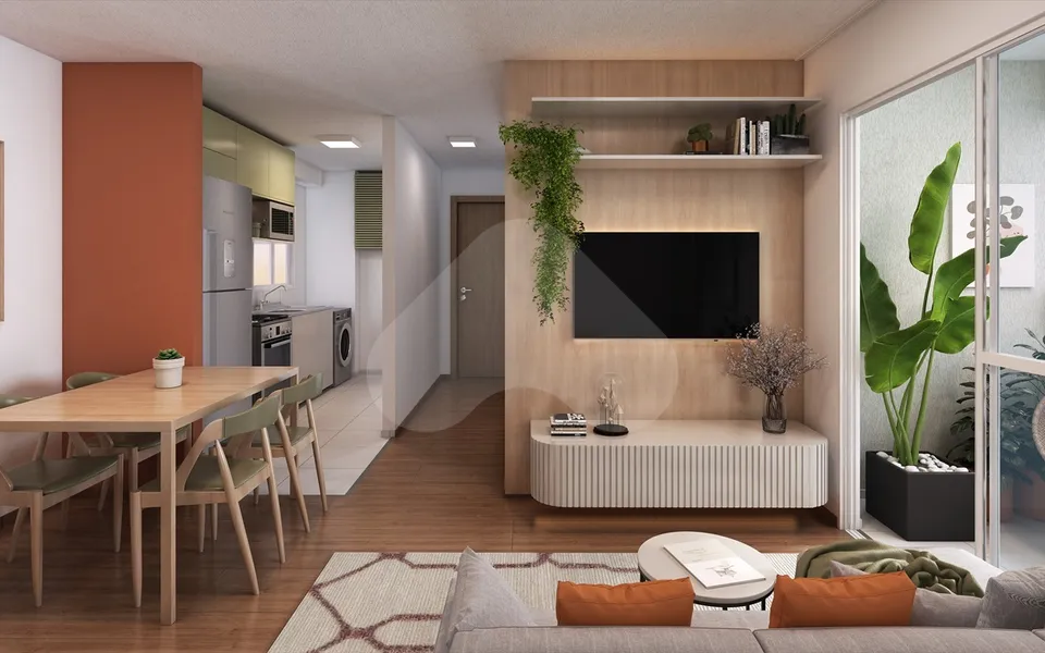 Jardim das Amoreiras - Apartamento com 40,82 m², em Cosmos — foto 9