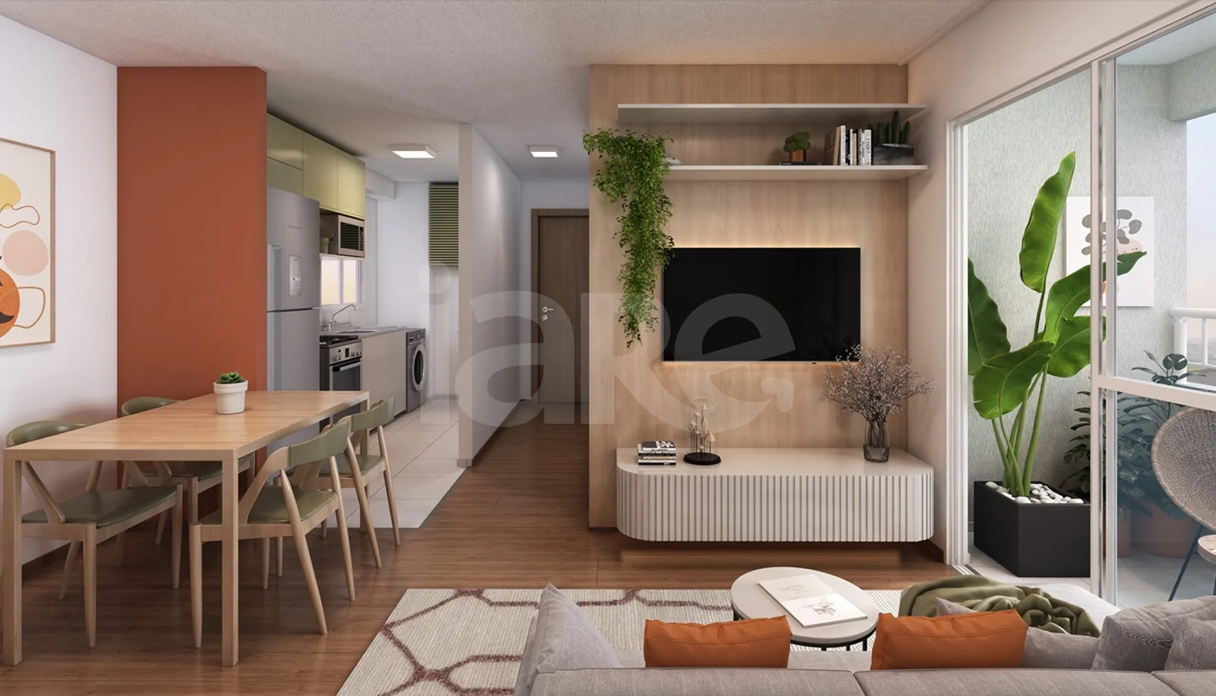Jardim das Amoreiras - Garden com 59,12 m², em Cosmos — foto 2